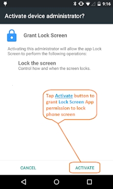 Lock Screen screenshots