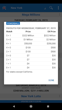 Lotto Results - Lottery in US screenshots