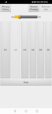 Guitar Tuner App screenshots