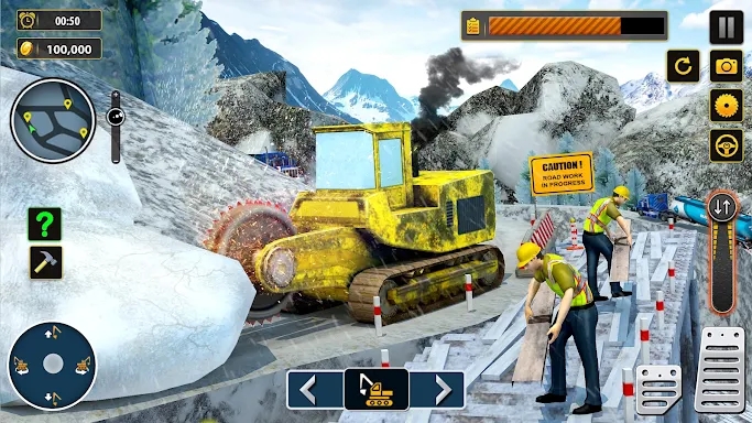 Snow Offroad Construction Game screenshots