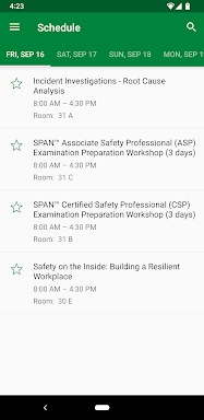2022 NSC Safety Congress&Expo screenshots