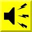 Emergency buzzer icon