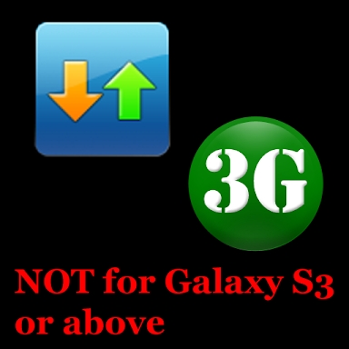 Galaxy 3G/4G Setting (ON/OFF) screenshots