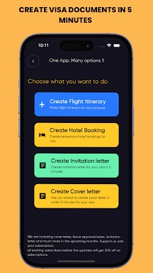 FlightGen Flight Itinerary App screenshots