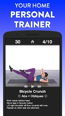 Daily Workouts - Home Trainer screenshots