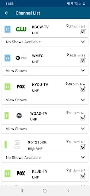 Winegard – TV Signal Finder screenshots