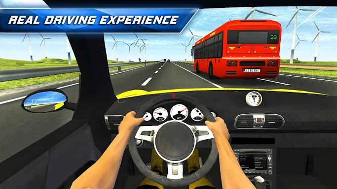 Racing in City: In Car Driving screenshots
