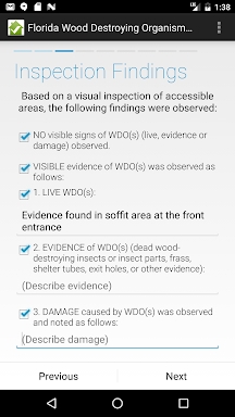 Florida WDO Report screenshots