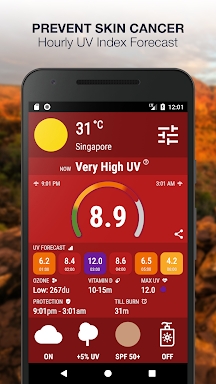 UVIMate - UV Index Now screenshots