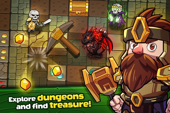 Mine Quest: Battle Dungeon RPG screenshots
