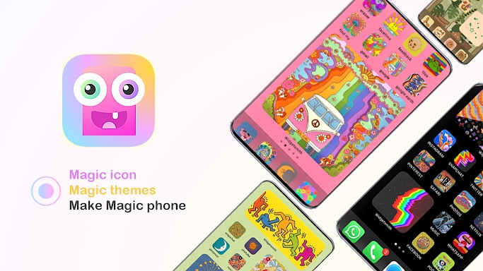 Magic icon changer-wallpaper screenshots