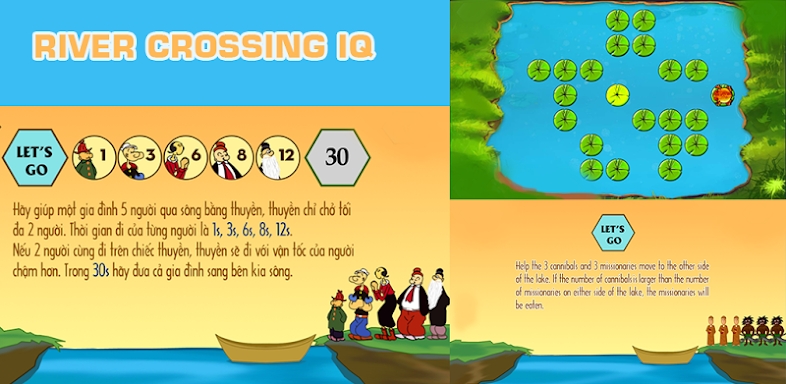 River Crossing IQ screenshots