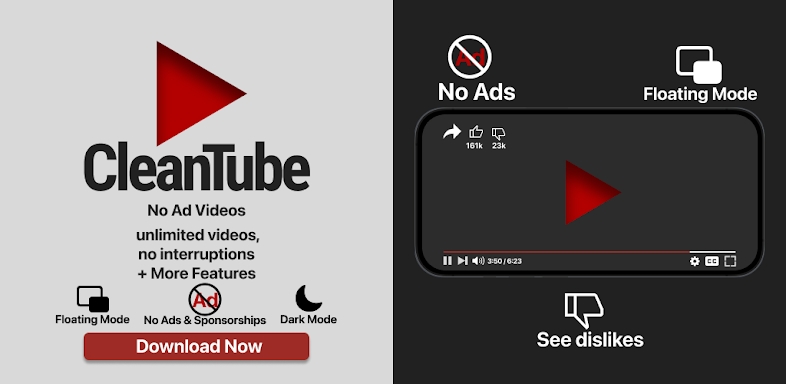 CleanTube - Block Video Ads screenshots