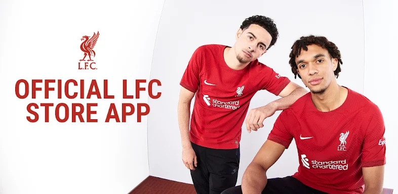 Official Liverpool FC Store screenshots