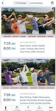 2022 US Open Golf Championship screenshots
