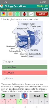 Biology Quiz & eBook screenshots