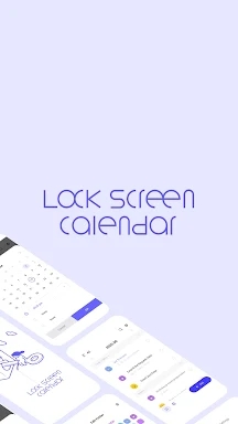 LockScreen Calendar - Schedule screenshots