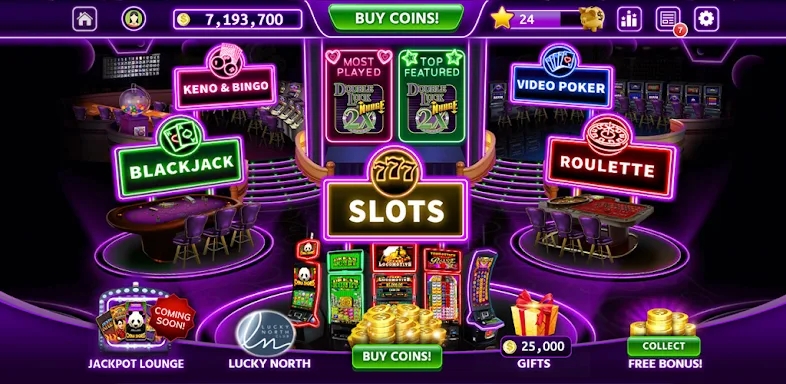 Lucky North Casino Games screenshots