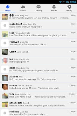 Friends Talk - Chat screenshots