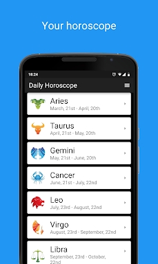 Daily Horoscope 2022 screenshots