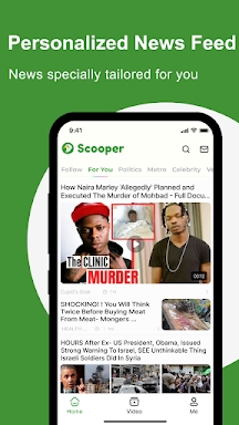 Scooper News: News Around You screenshots