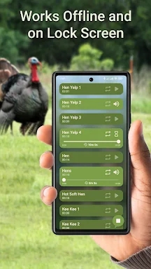 Turkey hunting calls screenshots