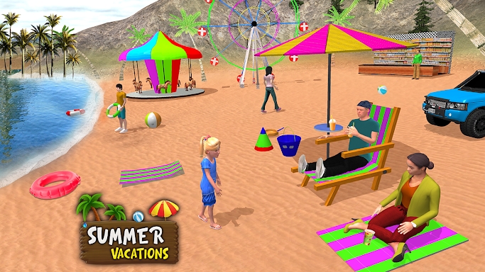 Virtual Family Summer Vacation screenshots