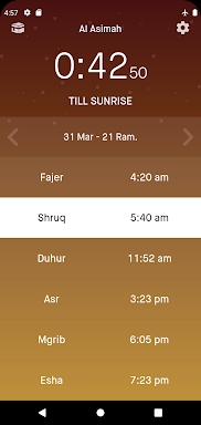 Kuwait Prayer Times screenshots