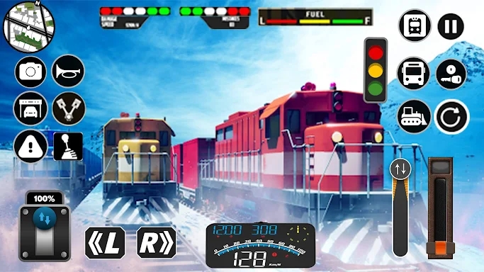 City Train Driver Simulator 3D screenshots