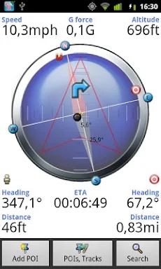 Compass: GPS, Search, Navigate screenshots