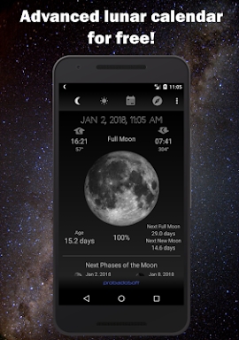 Moon Phase Calendar screenshots