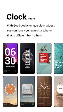 Good Lock, Premium lock screen screenshots