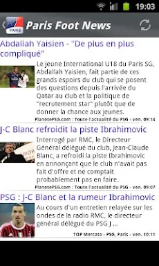 Paris News screenshots