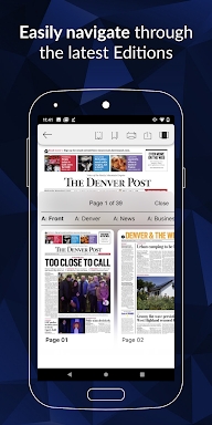 Denver Post Digital e-Edition screenshots