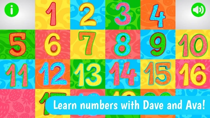 Numbers from Dave and Ava screenshots