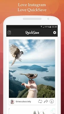QuickSave for Instagram screenshots