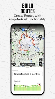 onX Backcountry Trail Maps GPS screenshots