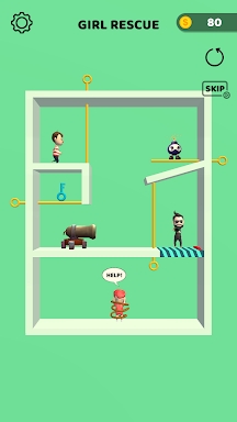 Pin Rescue-Pull the pin game! screenshots