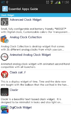 Essential Apps Guide screenshots