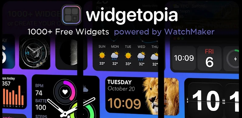 Widgets Color Widgets + Icons screenshots