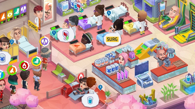 Happy Clinic: Hospital Game screenshots