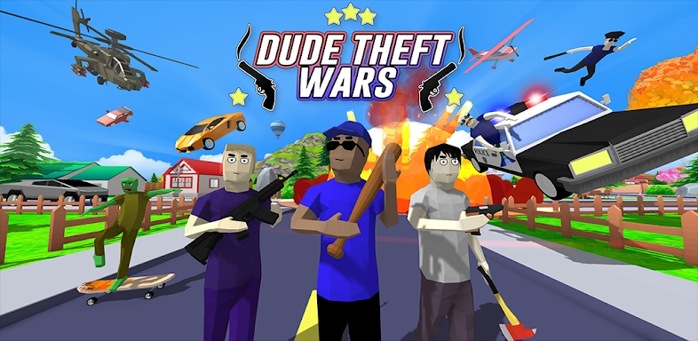 Dude Theft Wars: Offline games screenshots