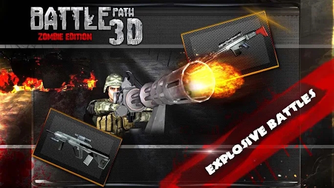 BATTLE PATH 3D- ZOMBIE EDITION screenshots