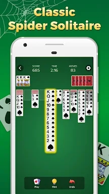 Spider Solitaire Classic Games screenshots