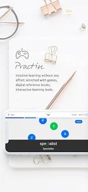 PAPAGEI - digital learning screenshots