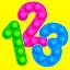 Numbers for kid Learn to count icon