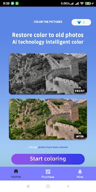 AI enhancer - picture coloring screenshots
