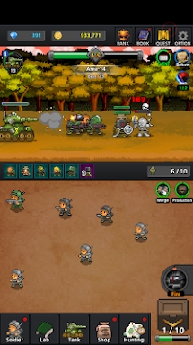 Grow Soldier : Merge screenshots