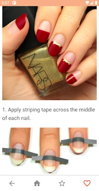 Nail art designs step by step screenshots