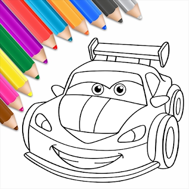 Cars Coloring Book for Kids screenshots